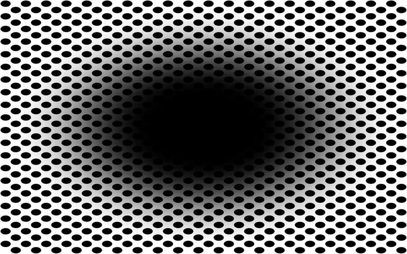 Эта оптическая иллюзия показала, что ваш мозг пытается предвидеть ближайшее будущее