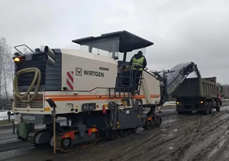 Машина для фрезерования асфальта в аренду: в чем особенности