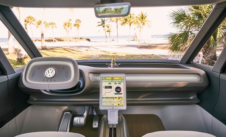 Volkswagen выпустит современную версию «хиппимобиля»: теперь с электродвигателем 