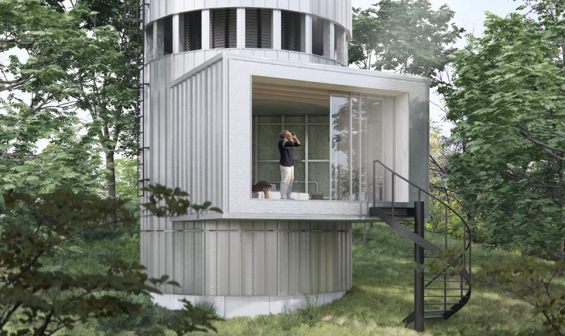 Вращающийся дом Supra-Simplicities предлагает революцию в сфере компактного строительства